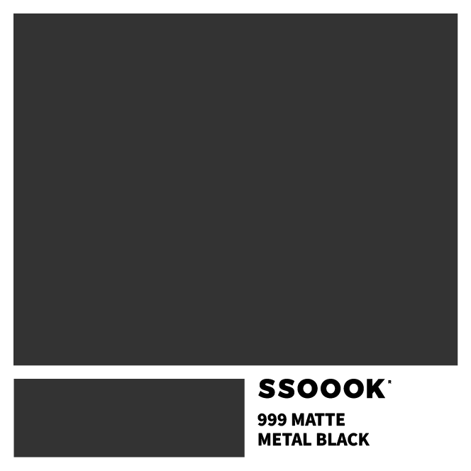 999 MATTE METAL BLACK