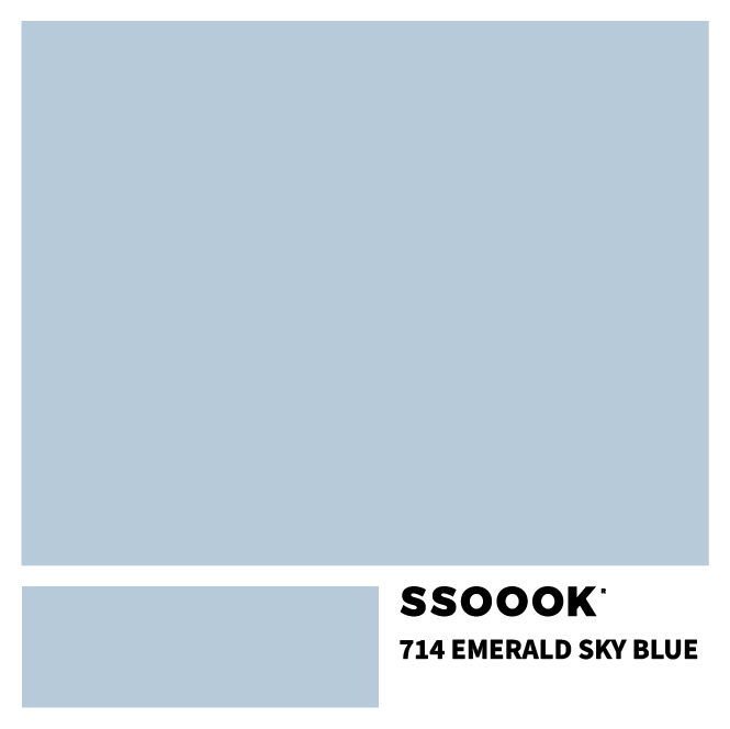 714 EMERALD SKY BLUE